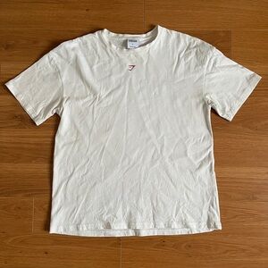 Gymshark White Lifting Tee